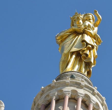 Statue de la Vierge à l'Enfant